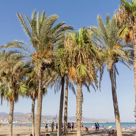 Atico Frente Al Mar , En Calle Pacifico * Malaga